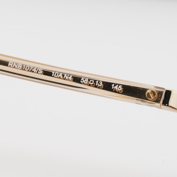 Rag & Bone RNB1074/S 010A N4 Aviator Sunglasses - Beige/Gold/Brown - Picture 8 of 10